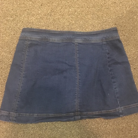 Free People Jean Skirt - Picture 2 of 4